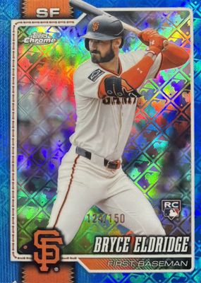 2026 Topps Chrome Logofractor Edition #254 Blue Refractor /150