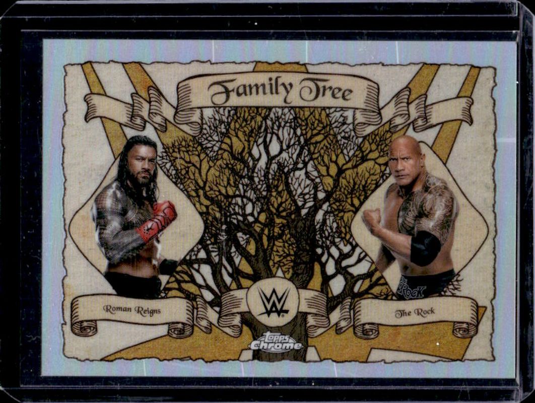 2025 Topps Chrome WWE #FT-RR Family Tree