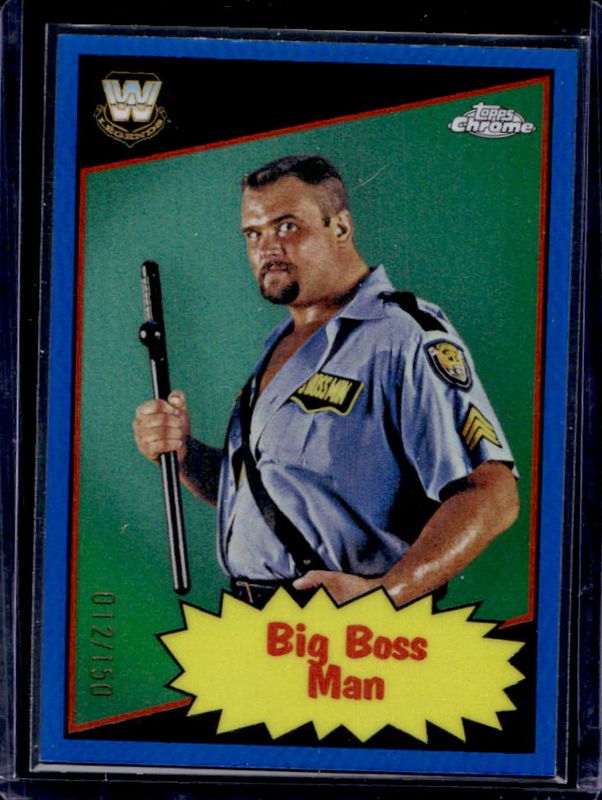 2025 Topps Chrome WWE #85TL-BB 1985 Legends - Blue Refractor /150