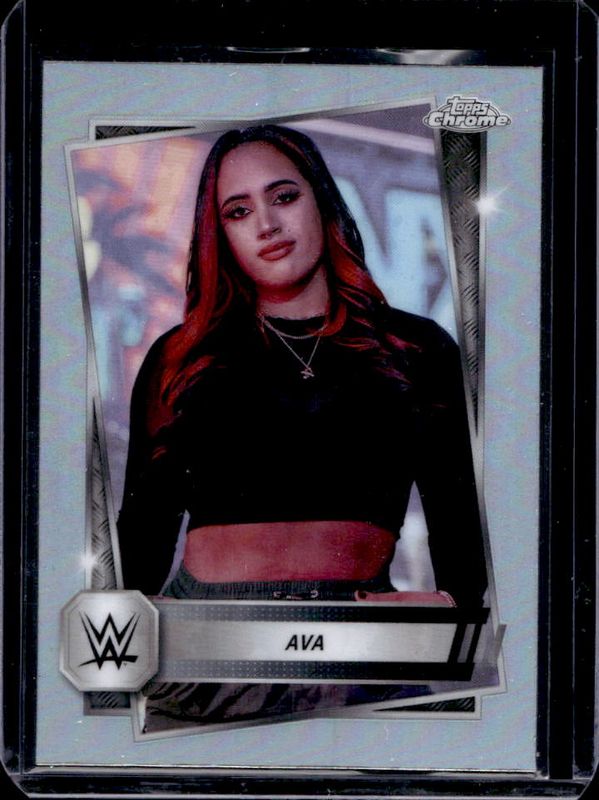 2025 Topps Chrome WWE #AG-WRL Allen & Ginter - Refractor