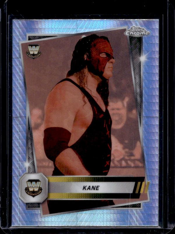 Kane 2025 Topps Chrome WWE #4 Prism Refractor RAW