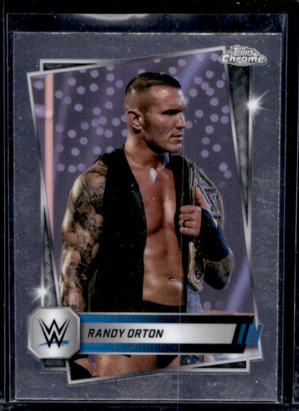 Randy Orton 2025 Topps Chrome WWE #298 Image Variation RAW