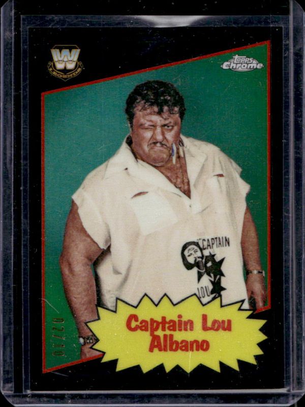 2025 Topps Chrome WWE #85TL-CL 1985 Legends - Black Refractor /10