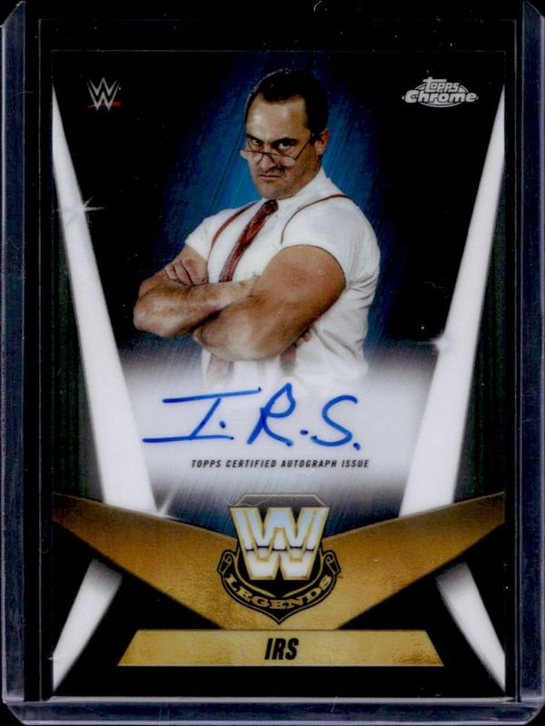 2025 Topps Chrome WWE #LCA-IR Legendary Chrome Autographs - Refractor /175