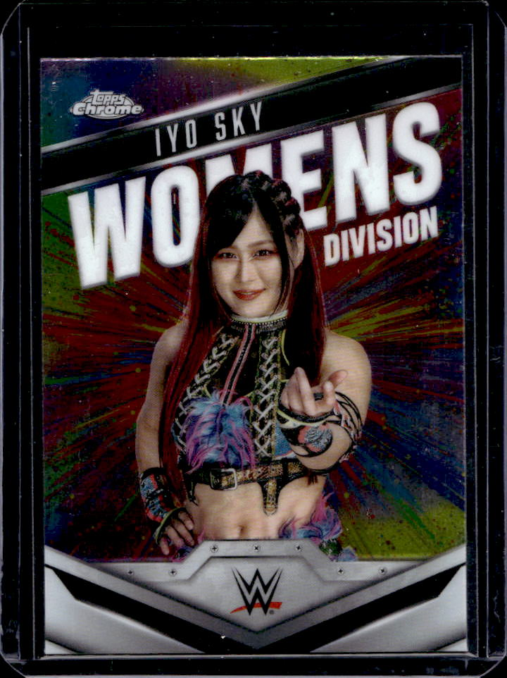 Iyo Sky 2025 Topps Chrome WWE #WD-IYO Women's Division Price Guide ...
