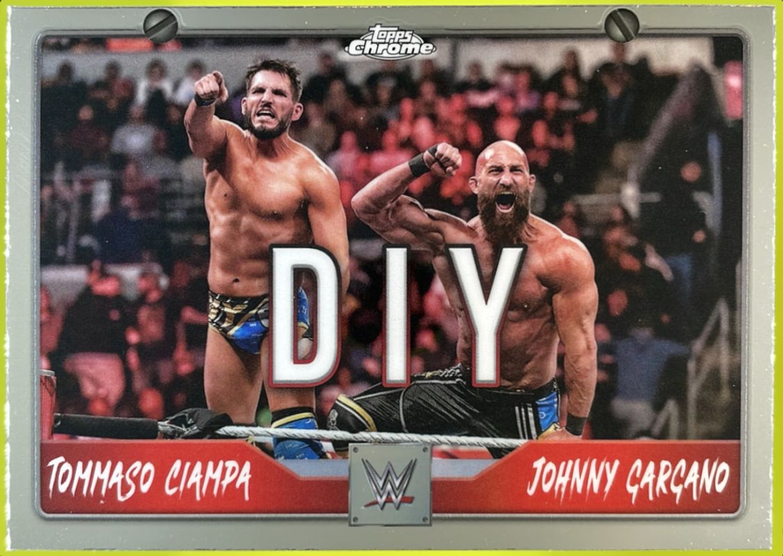 2025 Topps Chrome WWE #TAG-DIY Tag Team