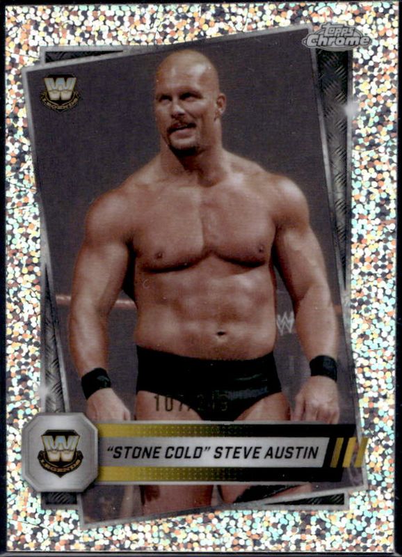 2025 Topps Chrome WWE #91 Speckle Refractor /249