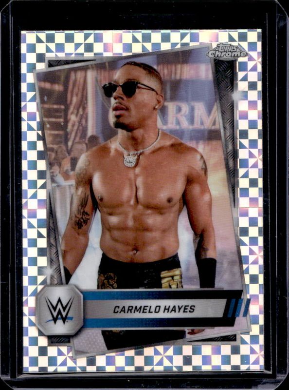 2025 Topps Chrome WWE #165 X-Fractor