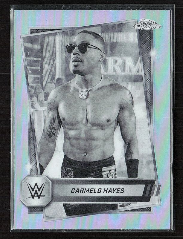 2025 Topps Chrome WWE #165 Sepia Refractor