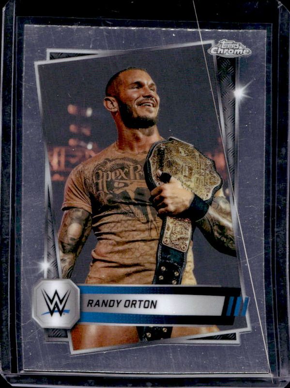 Randy Orton 2025 Topps Chrome WWE #263 Image Variation RAW