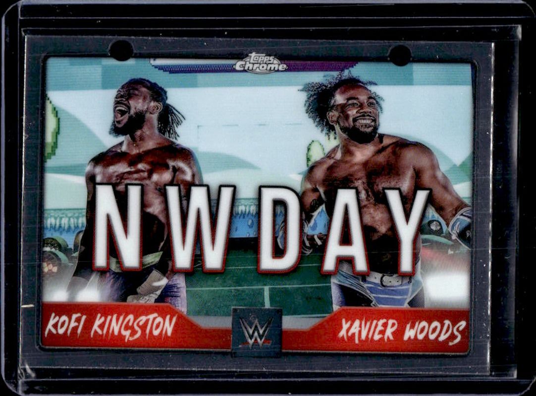 2025 Topps Chrome WWE #TAG-NEW Tag Team