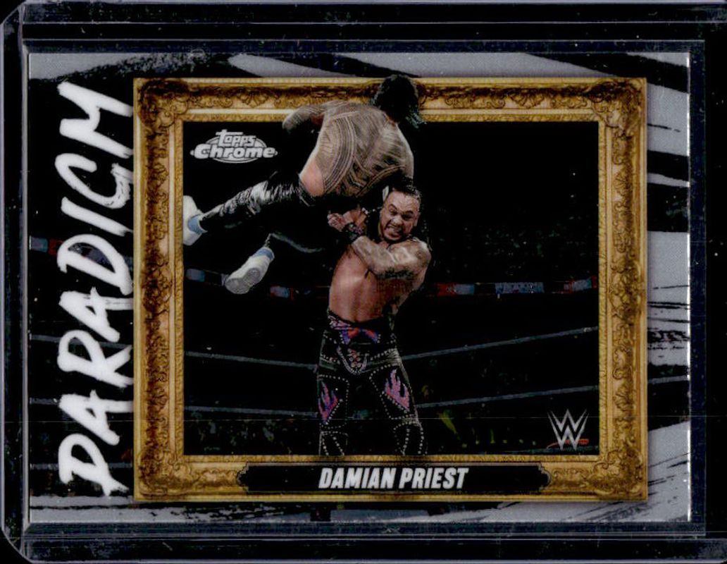 Damian Priest 2025 Topps Chrome WWE #PAR-DPT Paradigm RAW