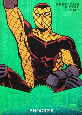 MARVEL - kiri2979 Shocker 2021 SkyBox Marvel Metal Universe Spider-Man #Z-33 Z