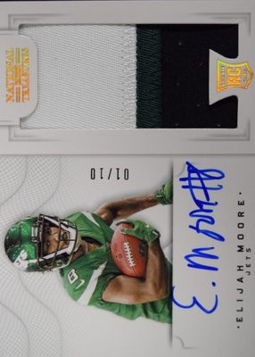 2021 National Treasures #CRS-EM Crossover Rookie Patch Autographs - Holo Gold /10