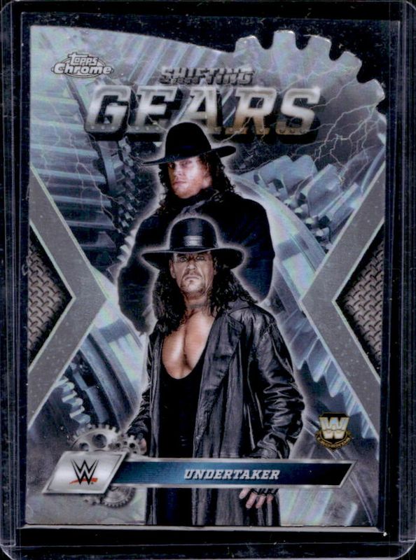 Undertaker 2025 Topps Chrome WWE #SG-UN Shifting Gears RAW