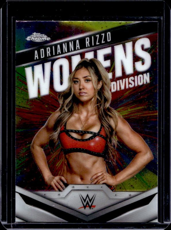 Adriana Rizzo 2025 Topps Chrome WWE #WD-ADR Women's Division RAW