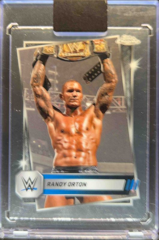 Randy Orton 2025 Topps Chrome WWE #253 Image Variation RAW