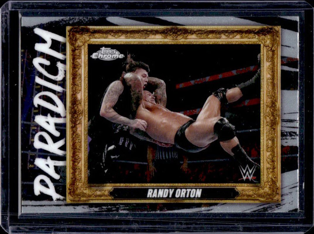 Randy Orton 2025 Topps Chrome WWE #PAR-RKO Paradigm RAW