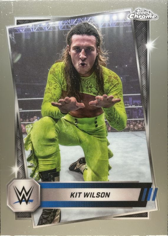 Kit Wilson 2025 Topps Chrome WWE #102 Base RAW