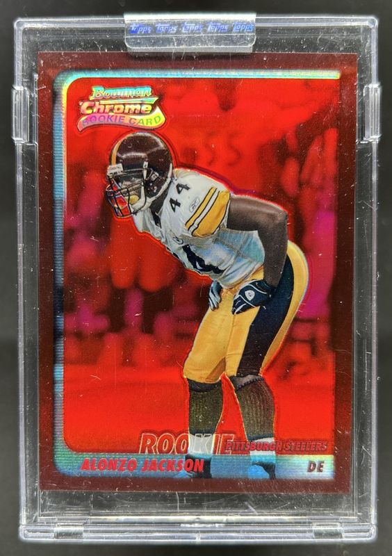 2003 Bowman Chrome #186 Red Refractor /235