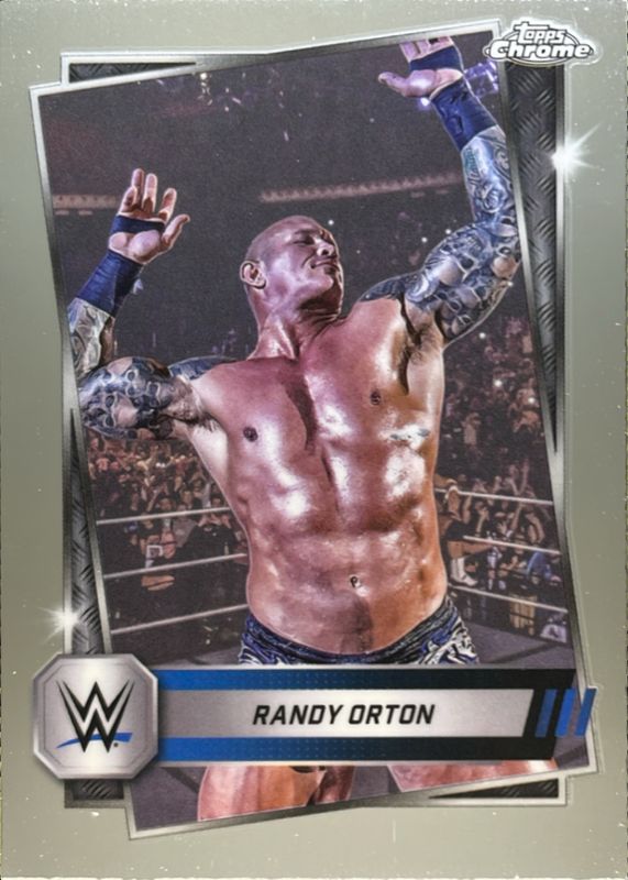 Randy Orton 2025 Topps Chrome WWE #14 Base RAW