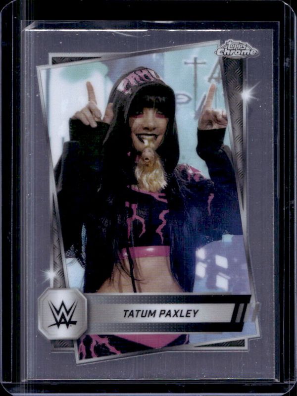Tatum Paxley 2025 Topps Chrome WWE #105 Base RAW