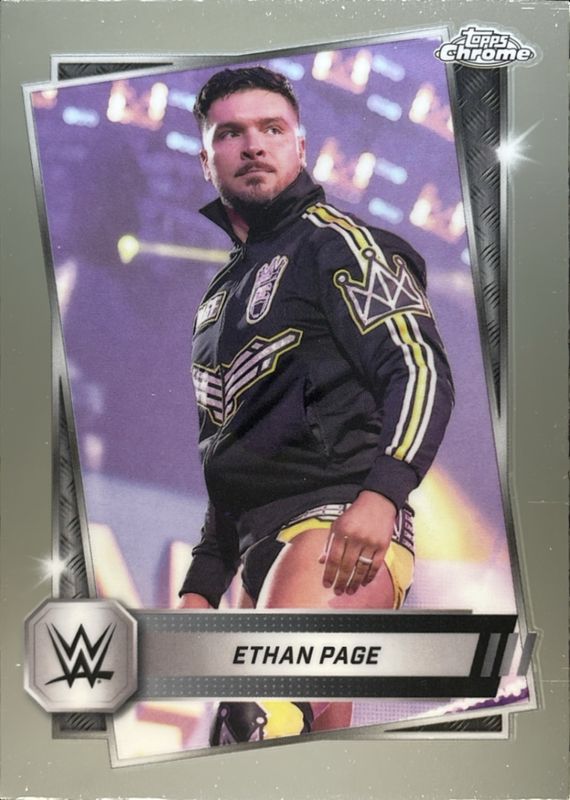 Ethan Page 2025 Topps Chrome WWE #26 Base RAW