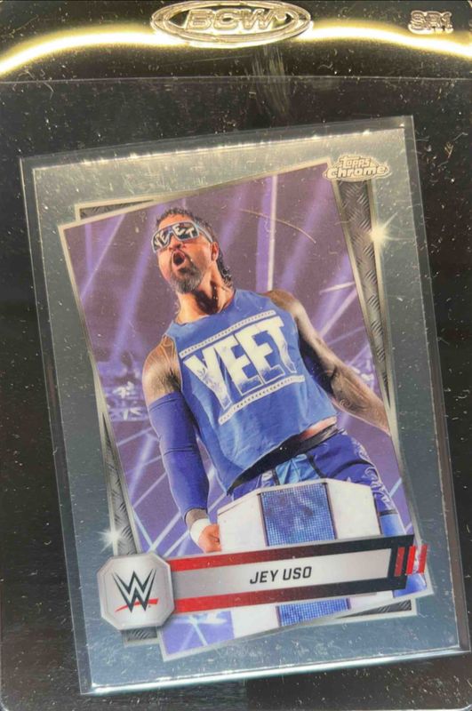 Jey Uso 2025 Topps Chrome WWE #106 Base RAW