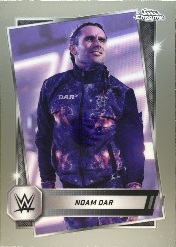 Noam Dar 2025 Topps Chrome WWE #142 Base RAW