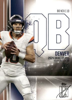 2024 Topps Signature Class #100 Bronze