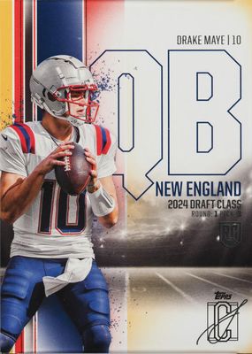 2024 Topps Signature Class #152 Red & Yellow