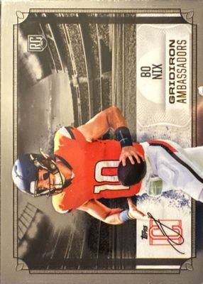 2024 Topps Signature Class #GA-4 Gridiron Ambassadors