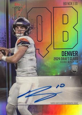 2024 Topps Signature Class #RCV-BN Rookie Chrome Autographs