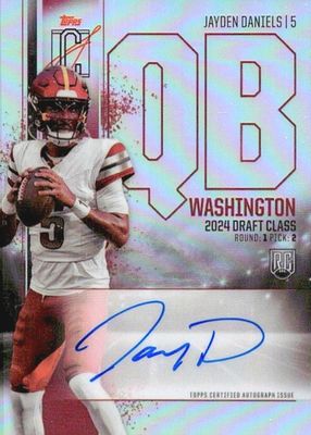 2024 Topps Signature Class #RCV-JD Rookie Chrome Autographs