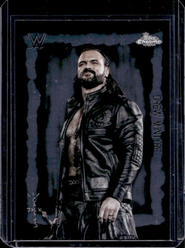 Drew McIntyre 2025 Topps Chrome WWE x Cactus Jack #FVF-23 Festival Fury RAW