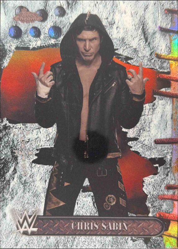 2025 Topps Chrome WWE x Cactus Jack #83 White Refractor