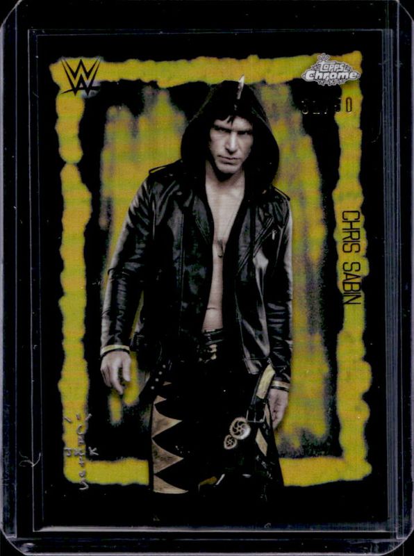 2025 Topps Chrome WWE x Cactus Jack #FVF-40 Festival Fury - Gold Refractor /50