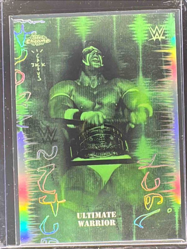 Ultimate Warrior 2025 Topps Chrome WWE x Cactus Jack #KON-37 Kings Of The Night RAW