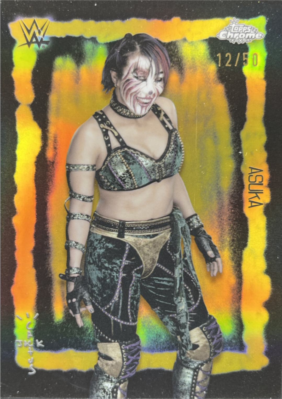 10枚限定 2025 Topps Chrome WWE Asuka PSA 10 1649293?ts=1758052523474