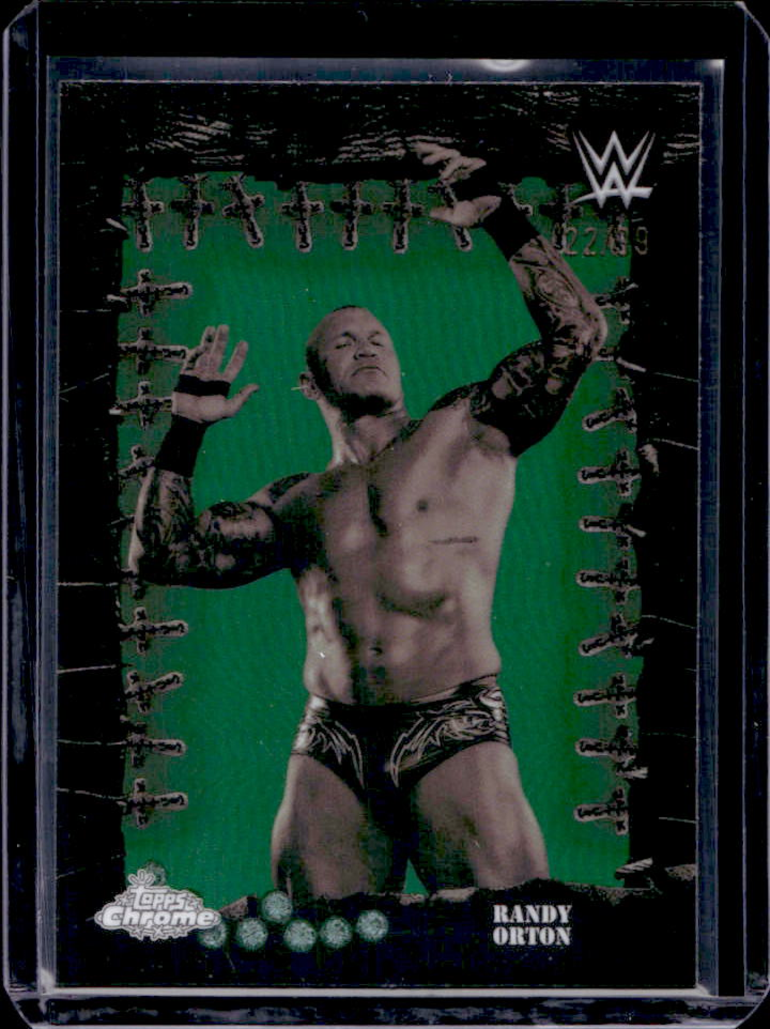 Randy Orton 2025 Topps Chrome WWE x Cactus Jack #FMP-15 Famed Phantoms ...