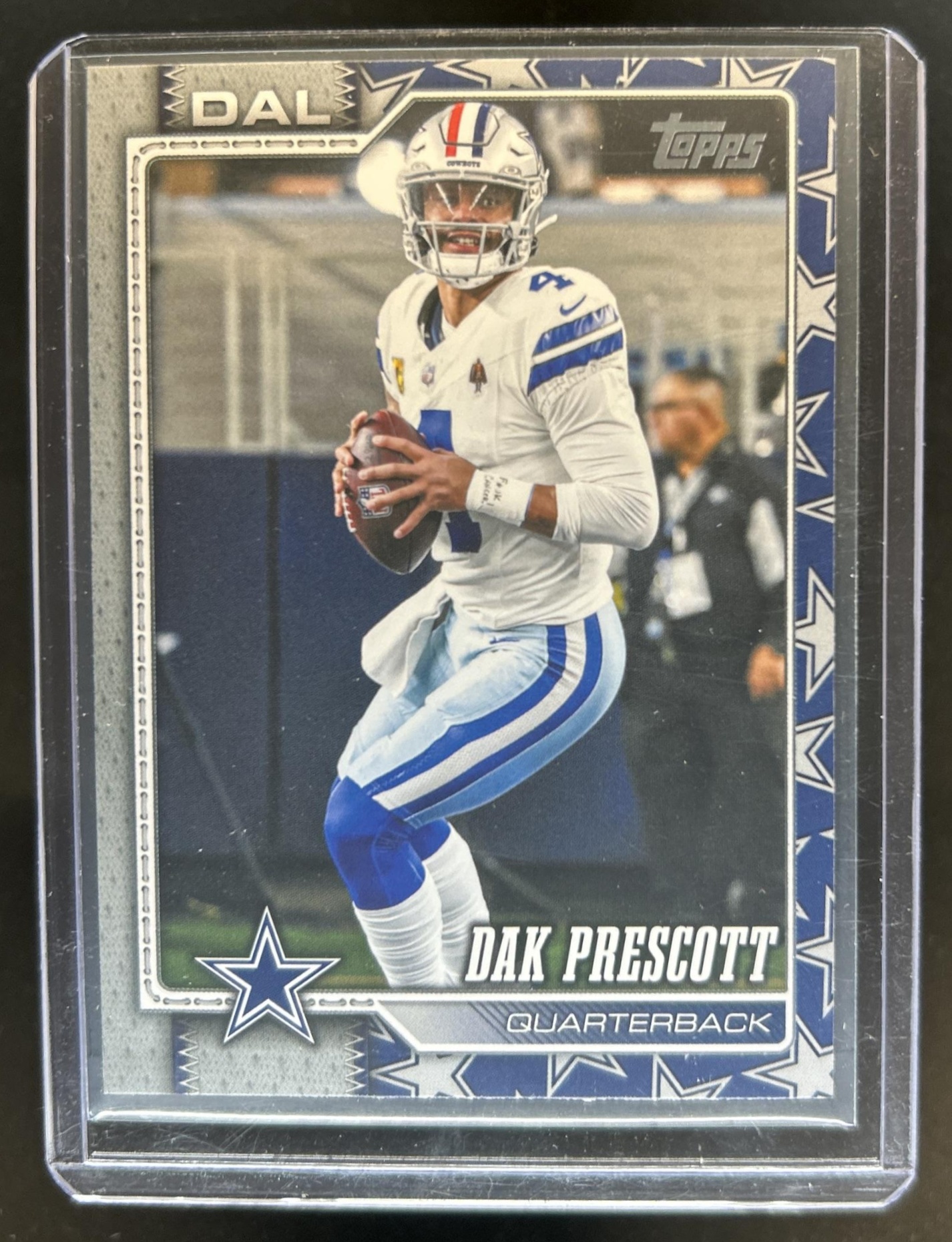 Dak Prescott 2026 Topps Flagship #53 Team Color Border Variation Price ...