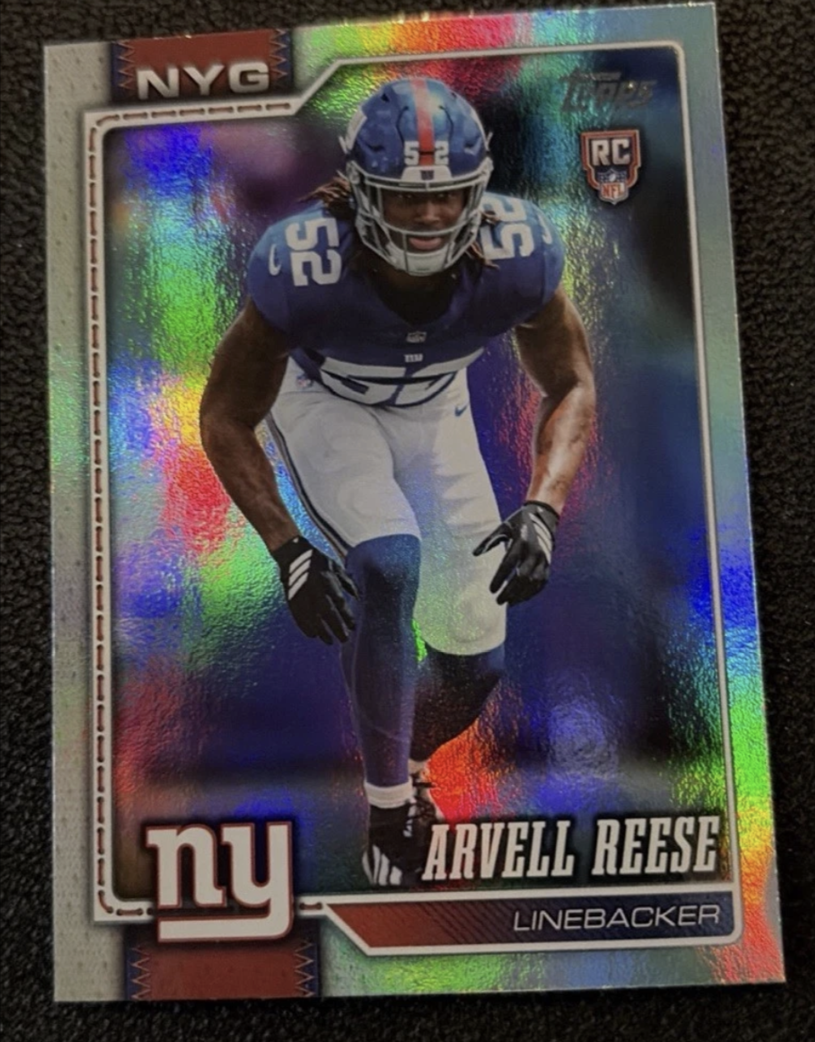 Arvell Reese 2026 Topps Flagship #346 Rainbow Foil Price Guide - Sports ...