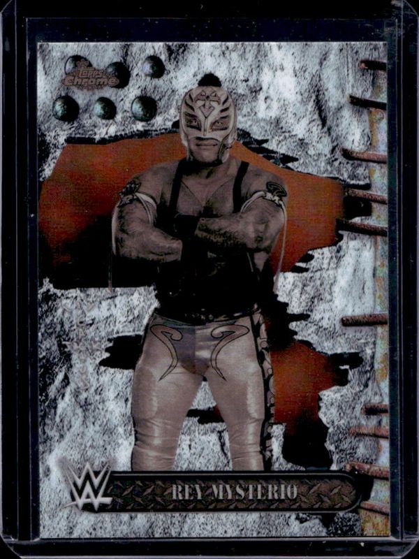 Rey Mysterio 2025 Topps Chrome WWE x Cactus Jack #6 Base RAW