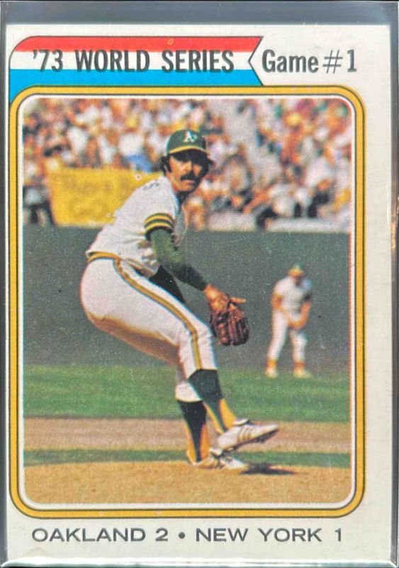 World Series 1974 Topps #472 Base RAW