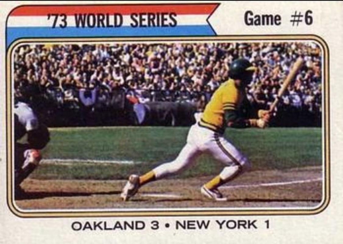 World Series 1974 Topps #477 Base RAW
