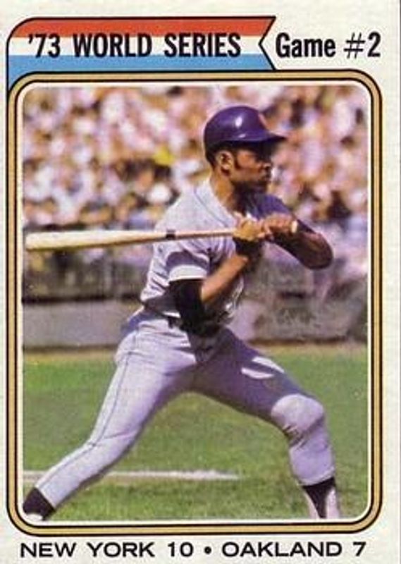 World Series 1974 Topps #473 Base RAW