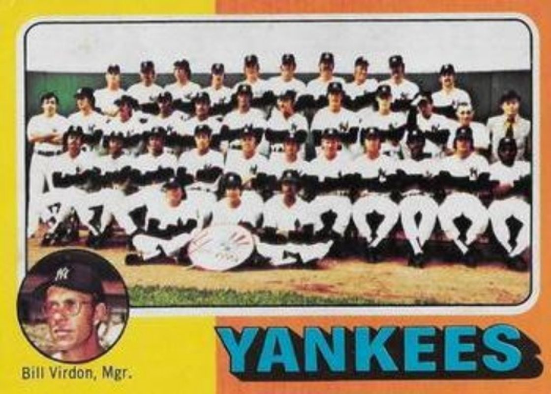 1975 Topps #611 Team Checklists (White Backs)