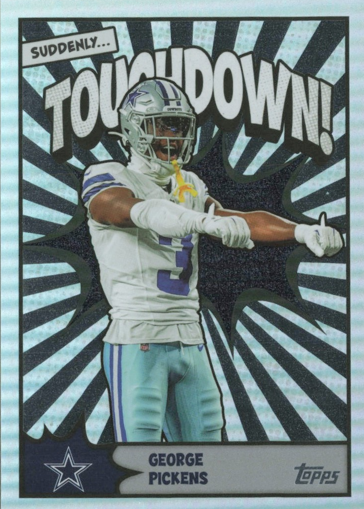 George Pickens 2026 Topps Flagship #TD-27 Touchdown /(SSP) Price Guide ...
