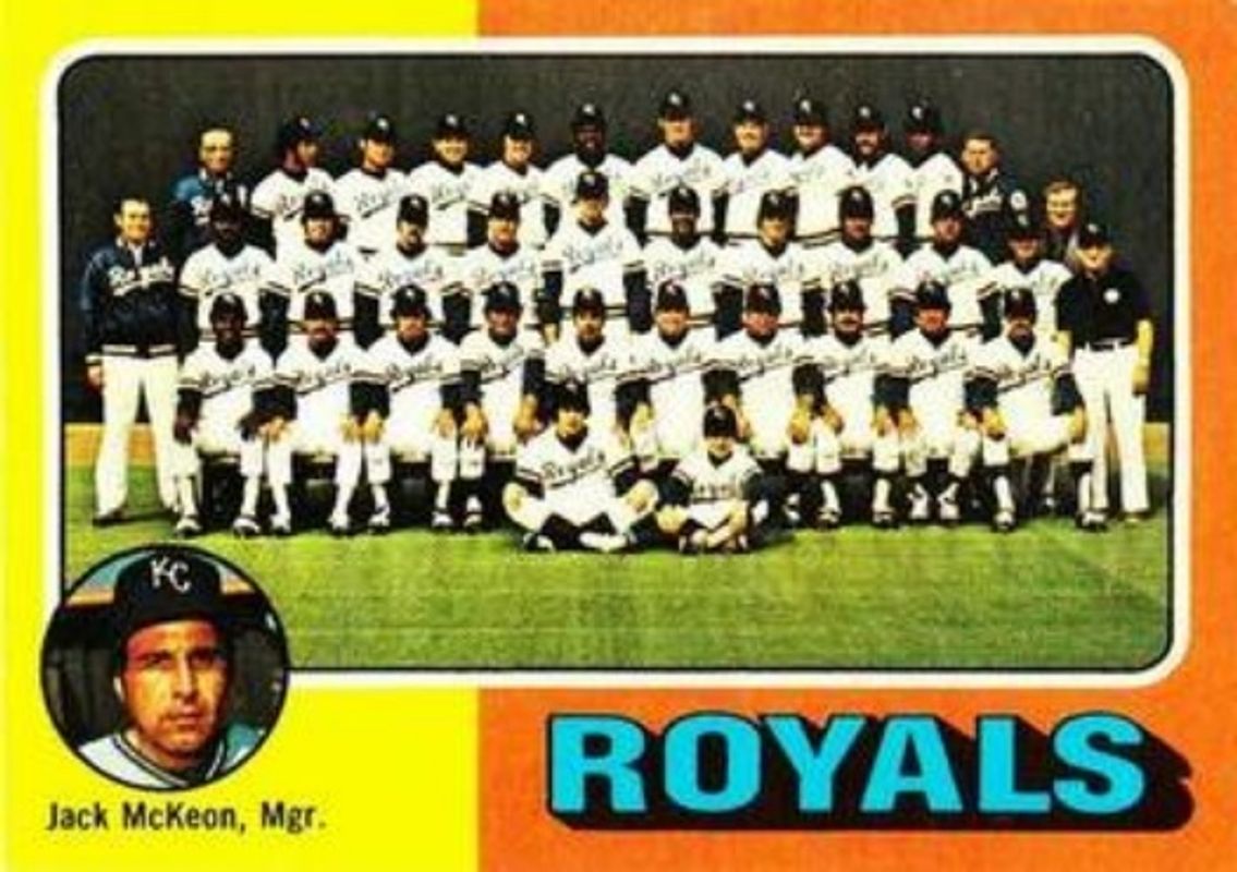 1975 Topps #72 Team Checklists (Gray Backs)