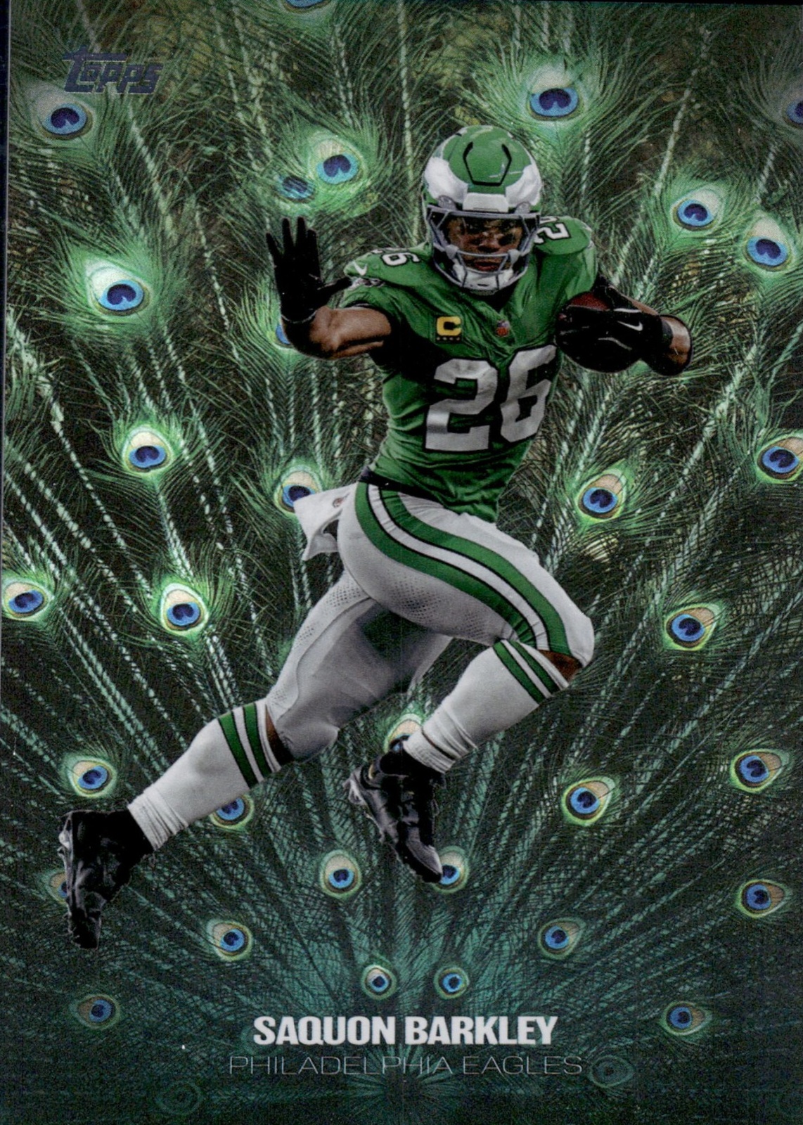 Saquon Barkley 2026 Topps Flagship #S-11 Struttin' /(SSP) Price Guide ...